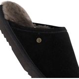 Warmbat Pantoffels - Zwart - Open Hiel - Heren
