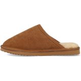 Pantoffel Warmbat Classic Unisex Suede Cognac-Schoenmaat 42