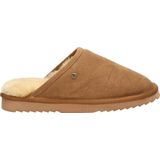 Pantoffel Warmbat Classic Unisex Suede Cognac-Schoenmaat 42