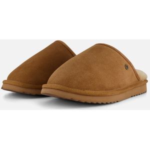 Warmbat Classic Mannen Sloffen Cognac