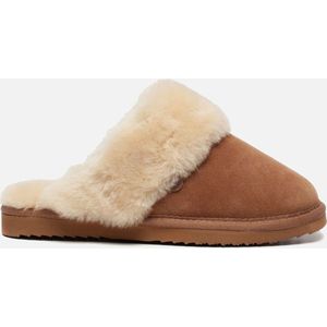 Warmbat - Flurry - Pantoffels - Bruin - Suède