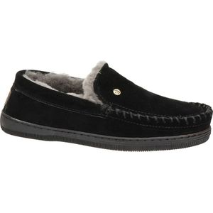 Warmbat Grizzly Mannen Sloffen Zwart