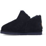 Warmbat Willow Women Suede Dames Sloffen - Donkerblauw - Maat 36