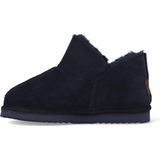 Warmbat Willow Women Suede Dames Sloffen - Donkerblauw - Maat 36