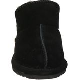 UGG - Disquette - Muiltjes - Zwart - Leer en Suède, Warm Gevoerd, Platte Hak