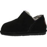 UGG - Disquette - Muiltjes - Zwart - Leer en Suède, Warm Gevoerd, Platte Hak