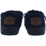 Veters rond donkerblauw - 1 paar - 120 cm x 3mm - klassieke schoenveter blauw