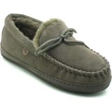 Warmbat - Koala PEBBLE - Pantoffel - Beige - Suède - Gesloten Hiel