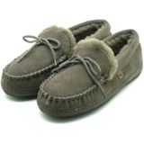 Warmbat - Koala PEBBLE - Pantoffel - Beige - Suède - Gesloten Hiel