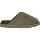 Warmbat Classic Unisex Suede Heren Sloffen - Taupe - Maat 42