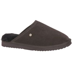 Pantoffel Warmbat Unisex Classic Suede Pebble-Schoenmaat 44