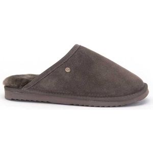 Warmbat Australia - Classic - Pantoffels - Bruin - Suède - Merino Schapenvacht