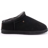 Warmbat Conner Suede Heren Pantoffel Black 44