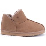 Muiltjes - Effen - Leer en Suède - Ronde Neus - Flexibele Zool