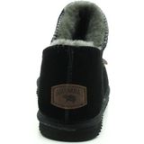 Warmbat - Willow Pantoffels - Zwart - Leer