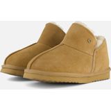 Warmbat Willow Women Suede Dames Sloffen - Cognac/Bruin - Maat 37