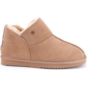 Warmbat - Willow - Pantoffels - Bruin - Suède - Merino Wol