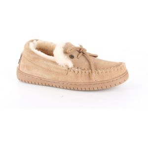 Warmbat - Koala - Pantoffel - Bruin - Suède - Gesloten Hiel