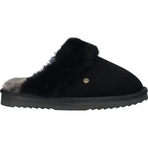 Warmbat Flurry Pantoffels zwart Suede