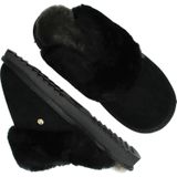 Pantoffel Warmbat Flurry Suede Black Damen-Schuhgröße 39