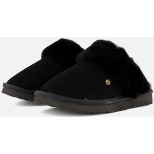 Pantoffel Warmbat Women Flurry Suede Black
