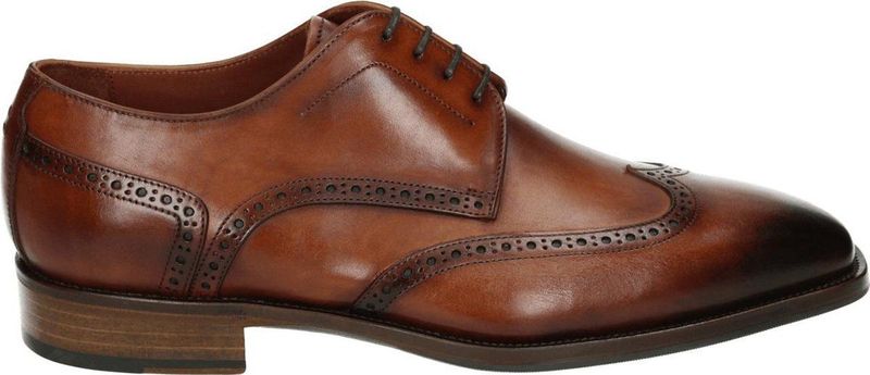 Greve - 4970.88-001 - Nette Herenschoenen - Cognac - Glad Leer