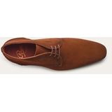 Greve 1540 - Volwassenen Business half-hoog - Kleur: Cognac - Maat: 40.5