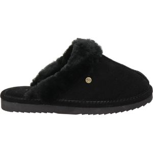 Pantoffel Warmbat Women Lismore Suede Black Black