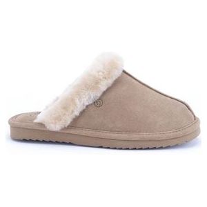 Pantoffel Warmbat Women Lismore Suede Camel-Schoenmaat 39