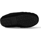 Warmbat - Nowra - Pantoffel - Zwart - Suède - Rubber Zool