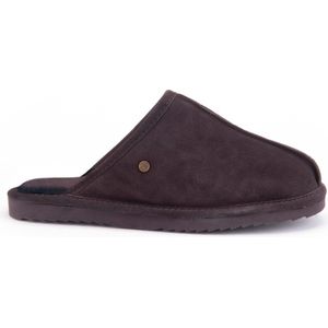 Warmbat Barron heren slipper bruin