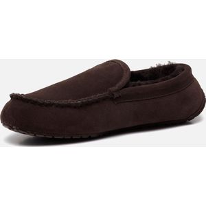 Pantoffel Warmbat Earlwood Suede Choco Herren-Schuhgröße 42