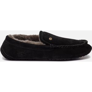 Warmbat Earlwood Men Suede Heren Sloffen - Zwart - Maat 44