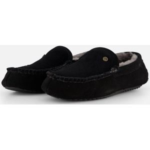 Warmbat Australia - Earlwood - Pantoffels - Bruin - Suède - 100% Merino Wol