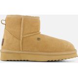 Pantoffel Warmbat Women Wallaby Suede Camel-Schoenmaat 38