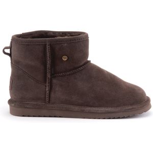 Warmbat - Wallyby - Gevoerde Laarzen - Bruin - Suede