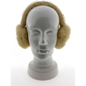 Warmbat Bilby Earmuff Dames Oorwarmers - Camel - Maat One Size