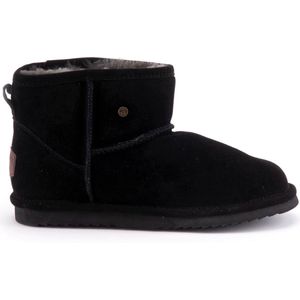 Warmbat Wallaby Women Suede Boot Dames Laarzen - Zwart - Maat 43