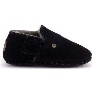 Warmbat - Paroo - Pantoffel - Black - Suède