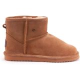 Warmbat Australia - Wallaby - Gevoerde Boots - Suède - Zwart