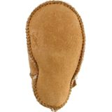 Warmbat - Hay - Pantoffels - Suede - Kleur: Beige - Gevoerd met Merino Wol