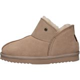 Warmbat - Willow - Pantoffels - Beige - Suède - Merino Schapenwol