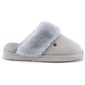 Pantoffel Warmbat Women Flurry Suede Ice Blue-Schoenmaat 36