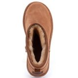 Pantoffel Warmbat Kids Wallaby Suede Cognac-Schoenmaat 37