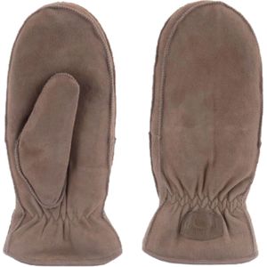 Warmbat Dames Wanten - Taupe - Maat S