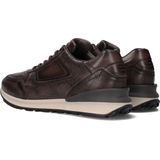 Greve Podium 7258 Lage sneakers - Leren Sneaker - Heren - Bruin+