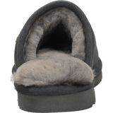 Warmbat - Flurry - Pantoffels - Dark Grey - Leer - Schapenvacht