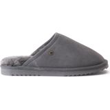 Warmbat - Flurry - Pantoffels - Dark Grey - Leer - Schapenvacht