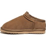 Conner - Mud - Pantoffels - Suède - Volledig Gevoerd met Merino Schapenwol