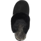 Warmbat - Flurry Plateau Pantoffels Open - Zwart - Warmbat Flurry Plateau Pantoffels Open